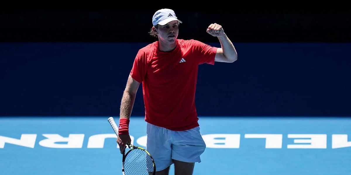 Alex Michelsen at the 2025 Australian Open - Source: Getty