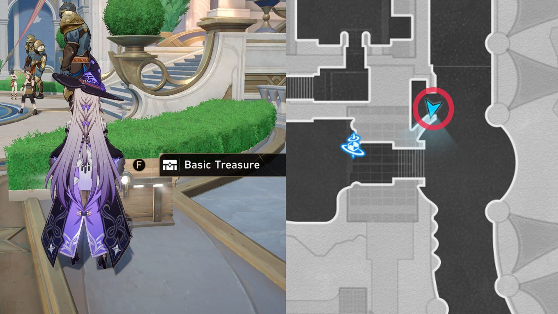 Location of Basic Treasure Chest #30 (Image via HoYoverse)