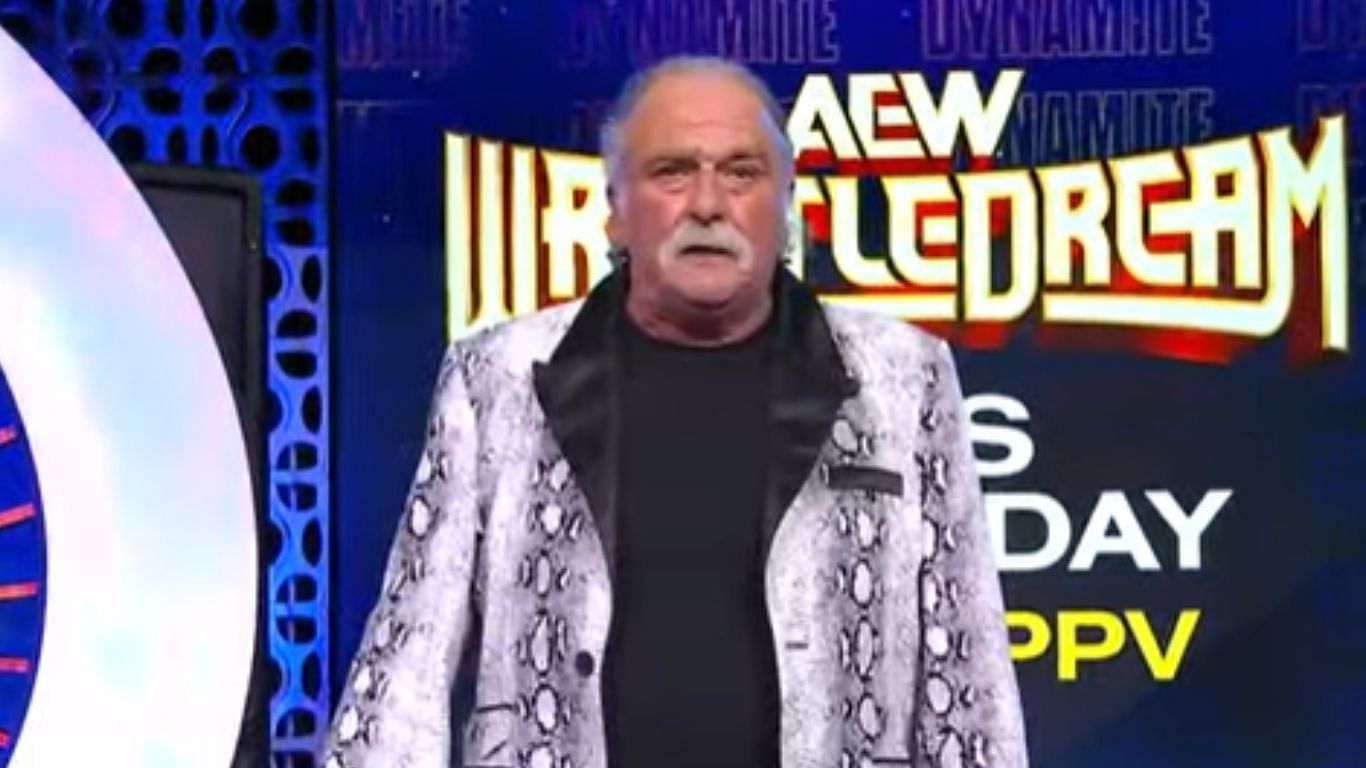 Jake Roberts signed with AEW in 2020 [image credits: AEW Facebook]