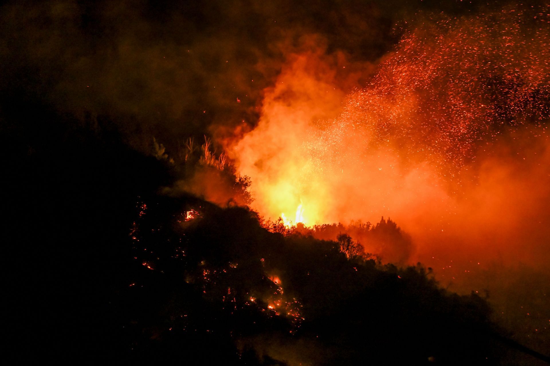 Eaton wildfire in Los Angeles - Source: Getty