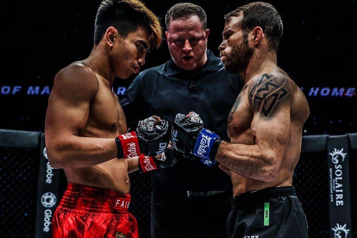 Joshua Pacio (left), Jarred Brooks (right) [Photo via ONE Championship]