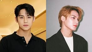 "WELCOME BACK BOOM BOOM MINGYU" fans in frenzy after spotting SEVENTEEN member with blonde hair at the airport