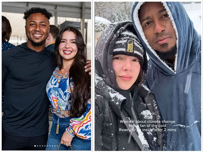 Ozzie Albies sends warm wishes on wife Andreia's birthday