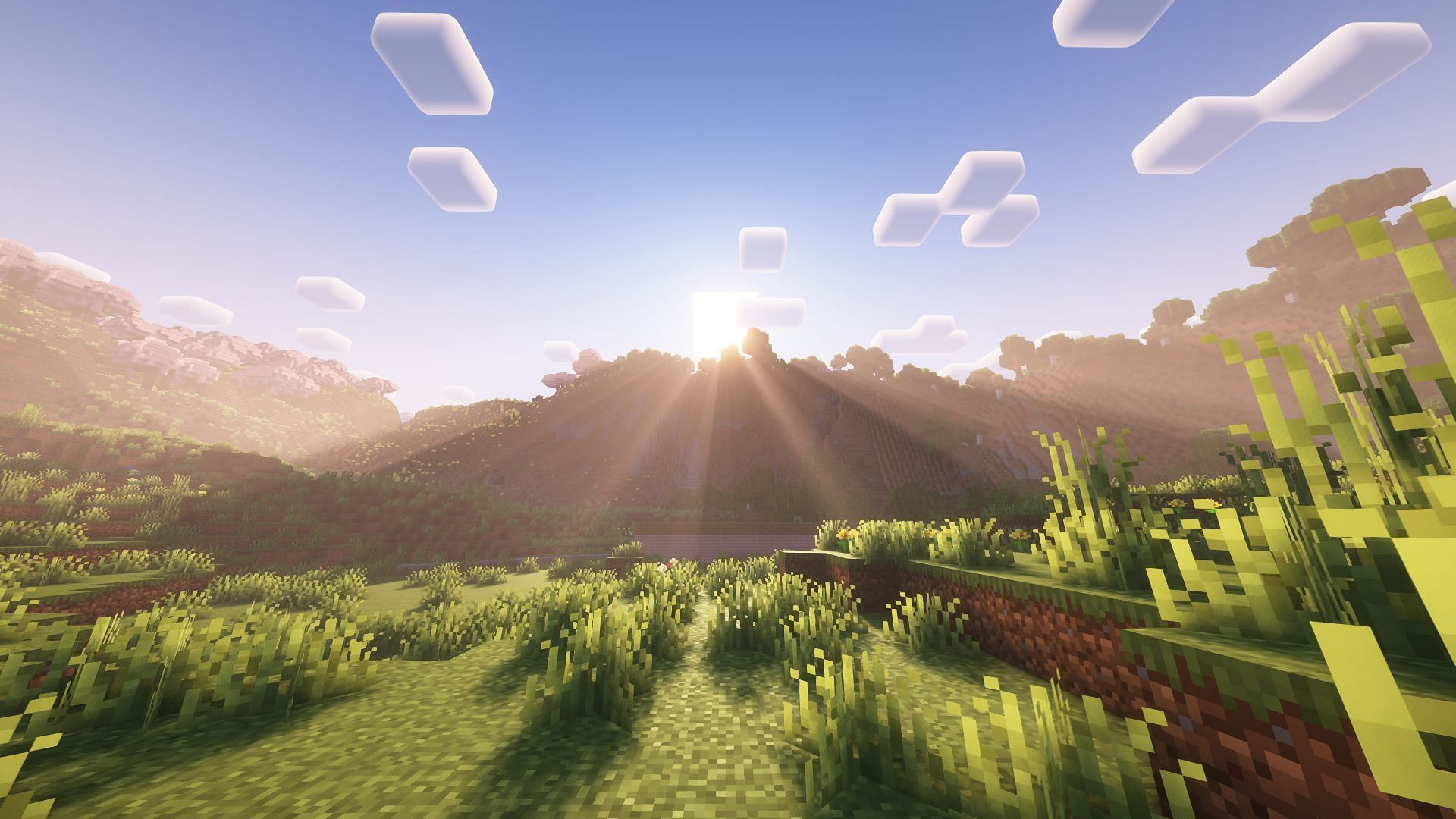 Existing Overworld biomes should receive more interesting structures to explore (Image via Mojang Studios)