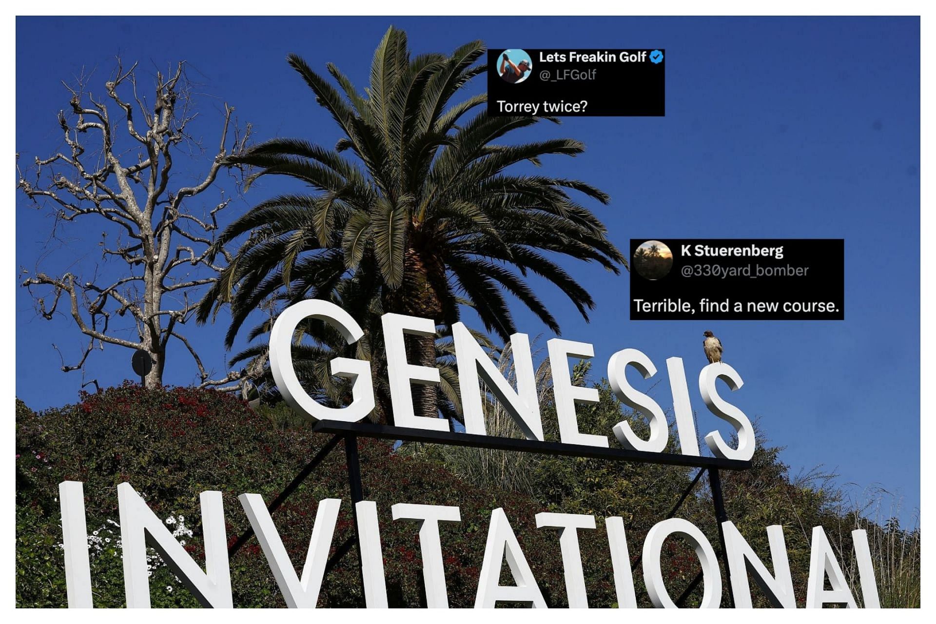 The Genesis Invitational set to be shifted from Riviera (image Source: Getty, x@330yard_bomber,x@_LFGolf)