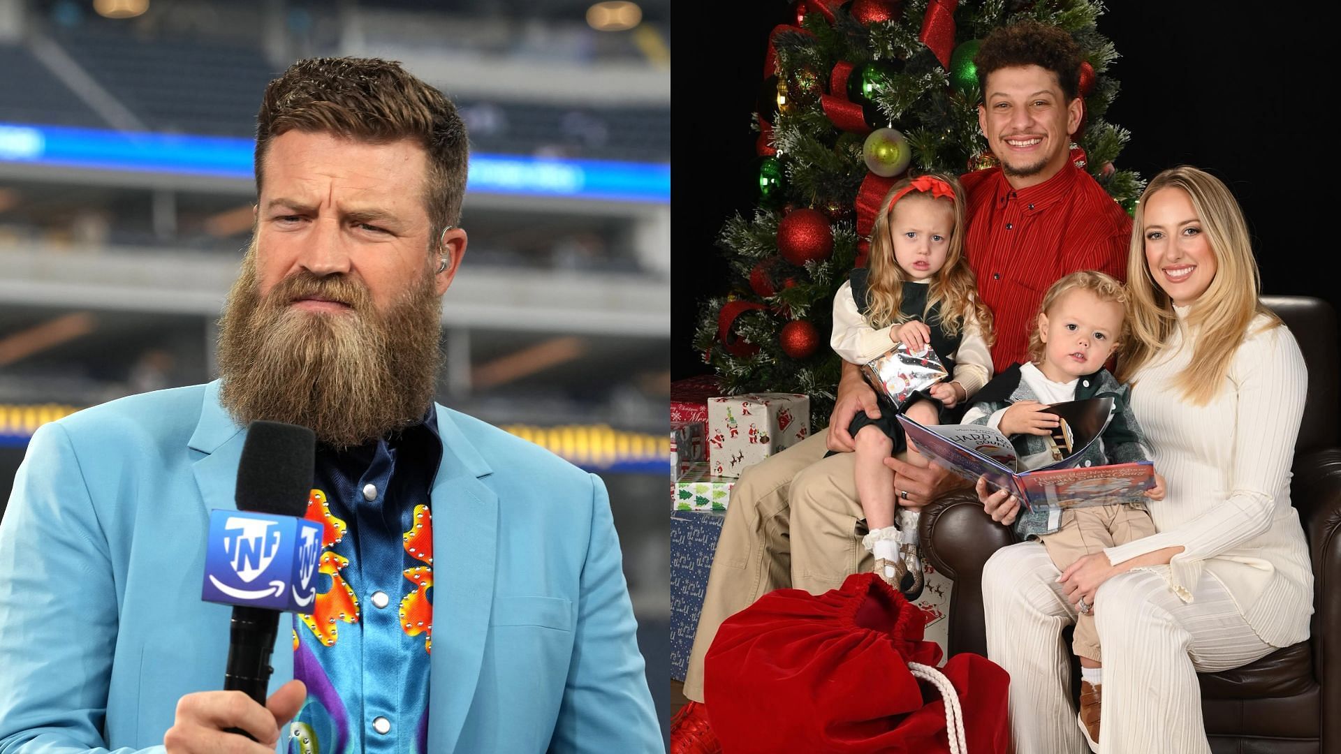 Ryan Fitzpatrick takes light-hearted jab at Brittany and Patrick Mahomes