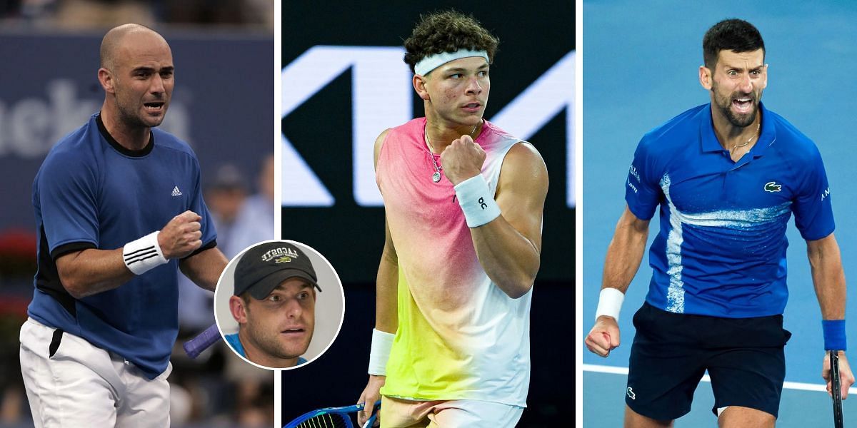 Andy Roddick compares Ben Shelton to Novak Djokovic, Andre Agassi (Source: Getty Images)