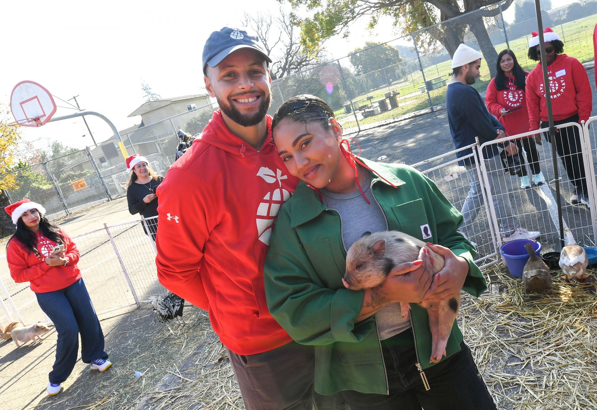 Stephen and Ayesha Curry