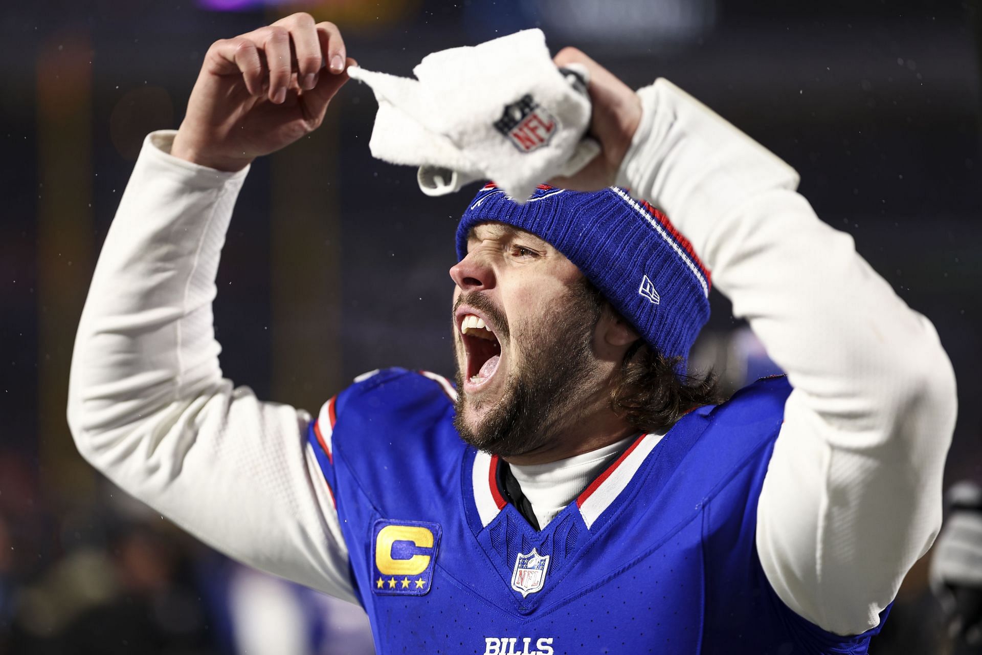 Buffalo Bills QB Josh Allen - Source: Getty