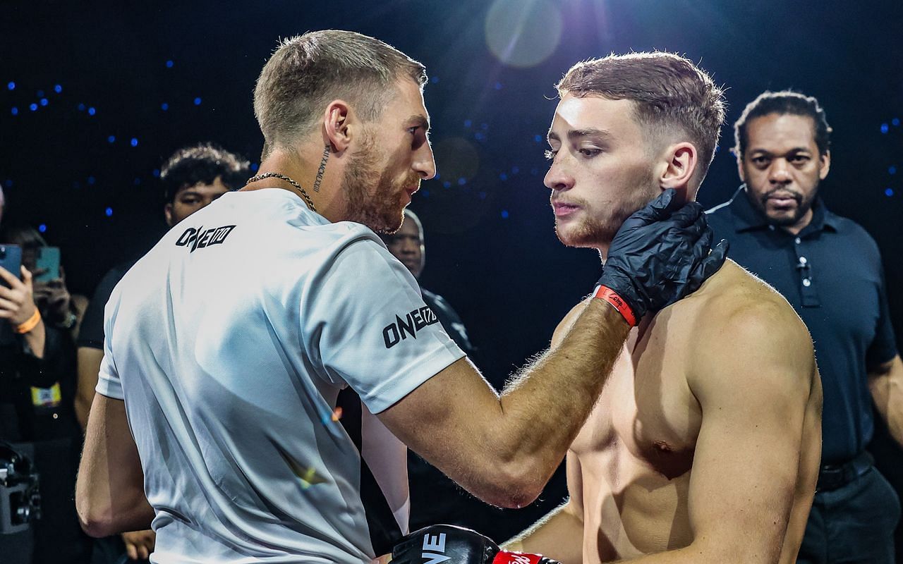 Jonathan Haggerty (left) and Freddie Haggerty (right). [Photo from ONE Championship]