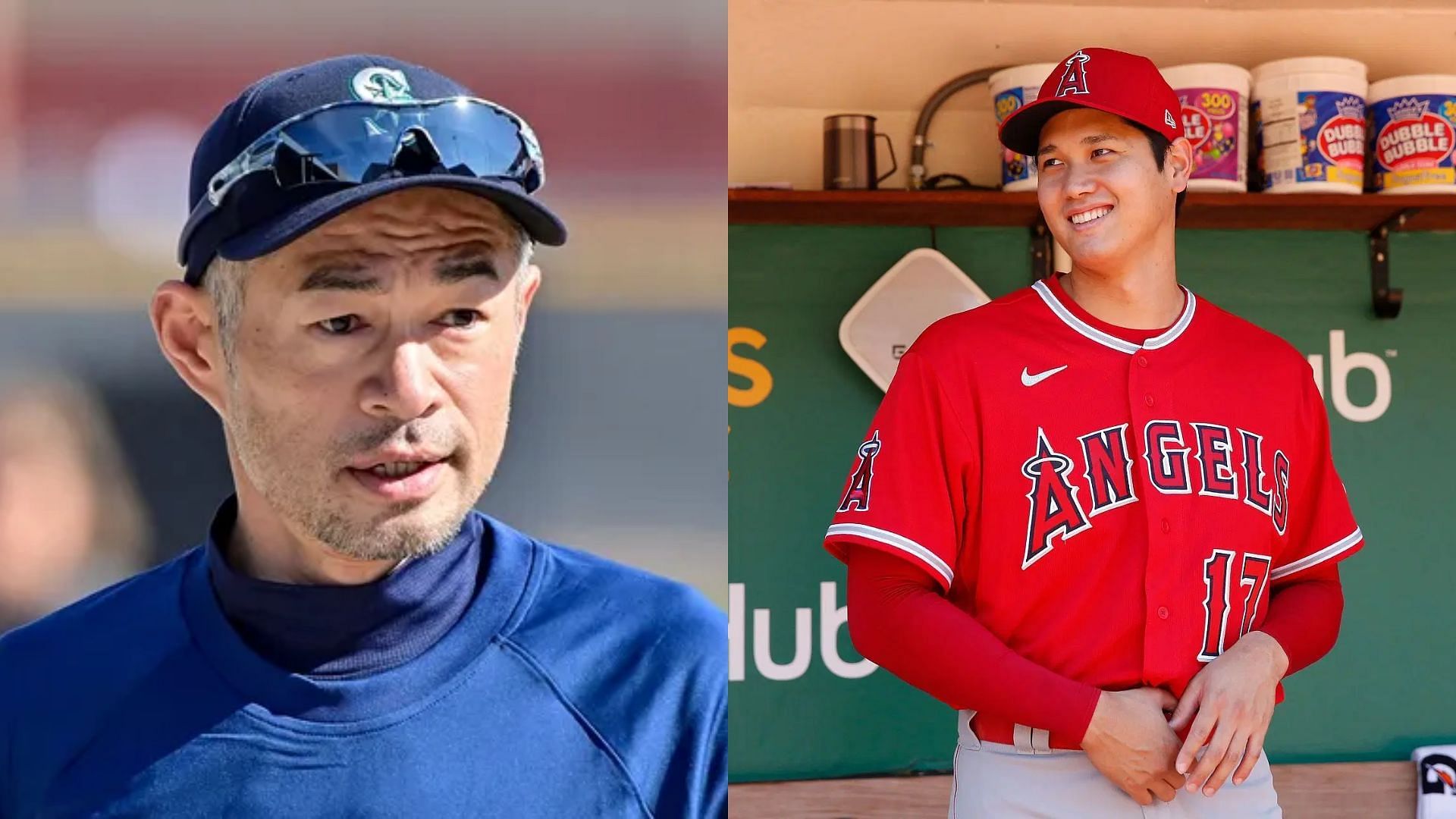 MLB HOFer Ichiro Suzuki &amp; Former Los Angeles Angels Star Shohei Ohtani