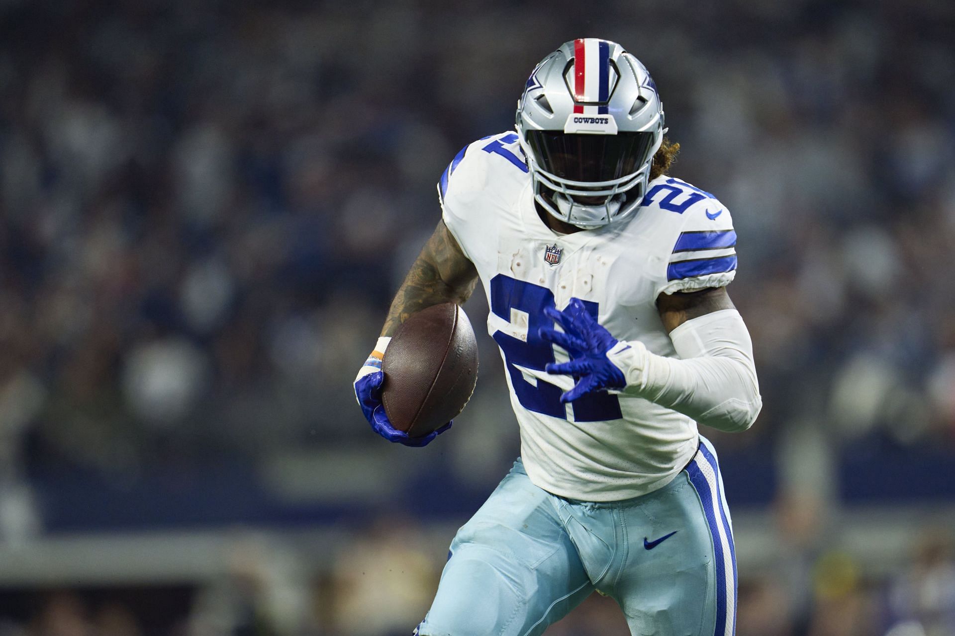 Ezekiel Elliott at Indianapolis Colts v Dallas Cowboys - Source: Getty