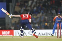 Varun Chakravarthy castles Harry Brook again with a jaffa in 2025 IND vs ENG 2nd T20I [Watch]