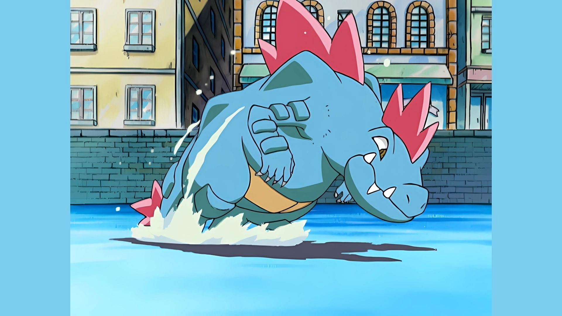 What are the attacks this creature possesses? (Image via The Pokemon Company)