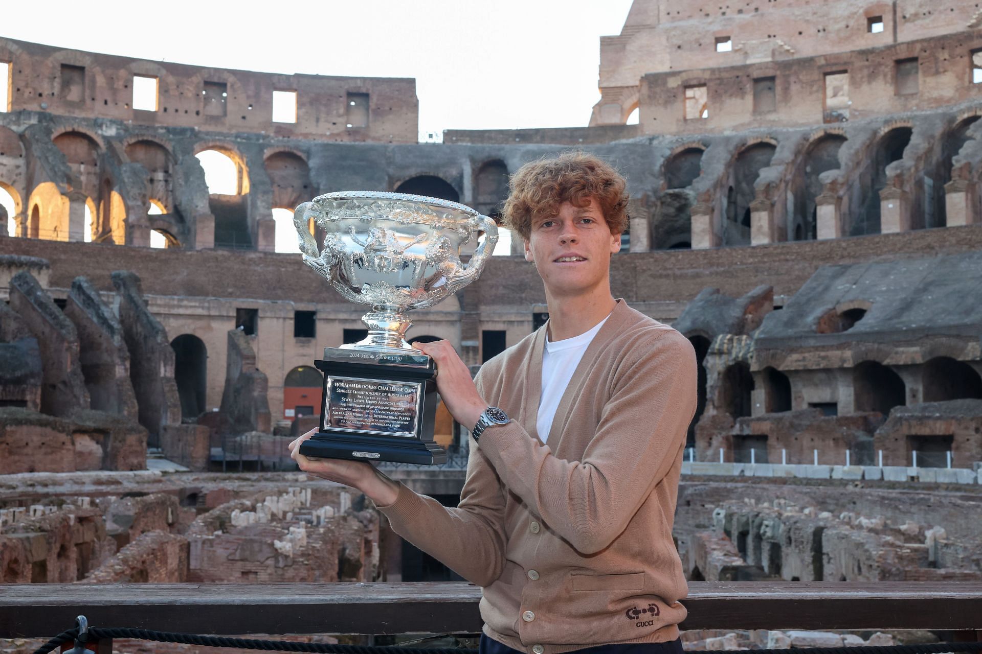 Jannik Sinner Celebrates Australian Open Victory - Source: Getty