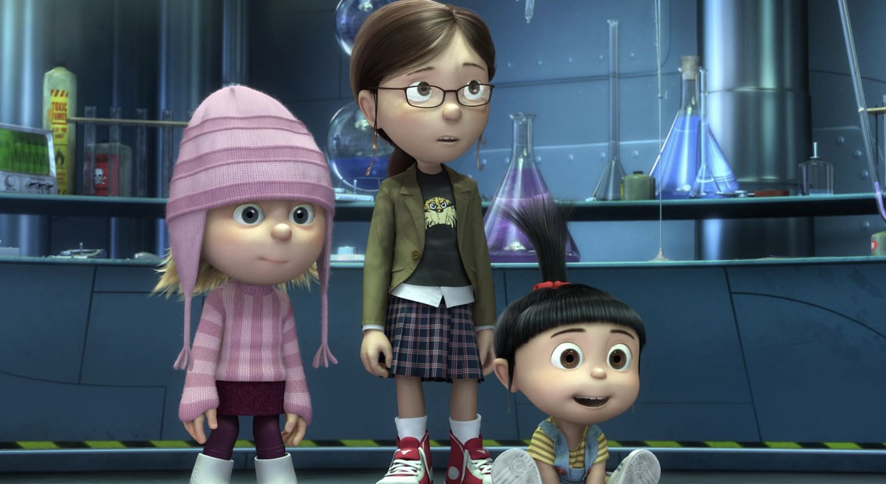 Miranda Cosgrove in Despicable Me (Image via YouTube, Universal Pictures)