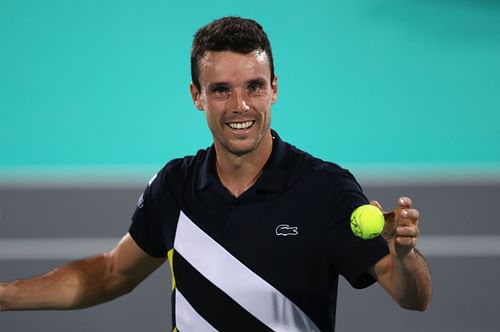 Roberto Bautista Agut at the 2017 Mubadala World Tennis Championship (Source: Getty)