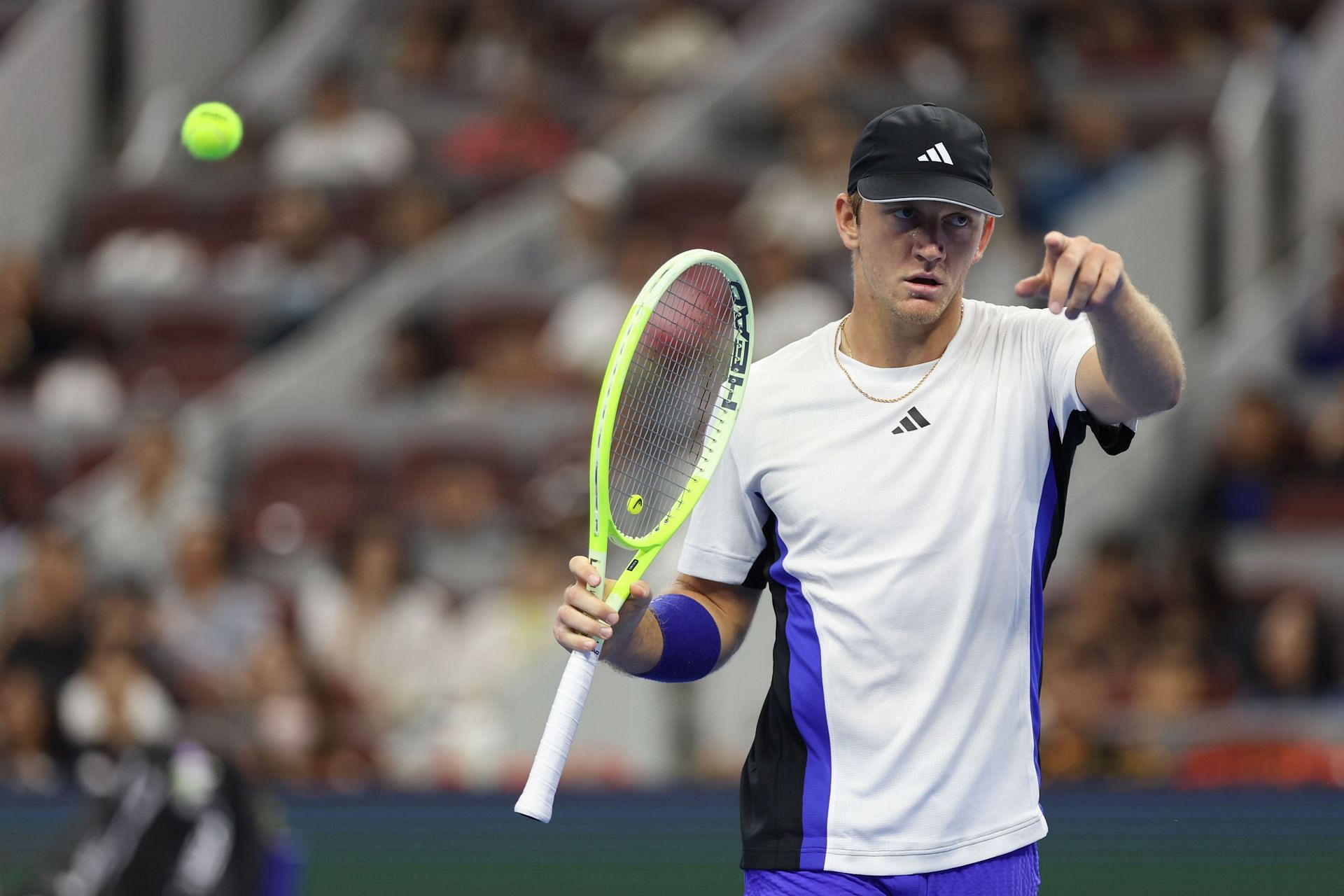 Alejandro Davidovich Fokina at the China Open 2024. (Photo: Getty)