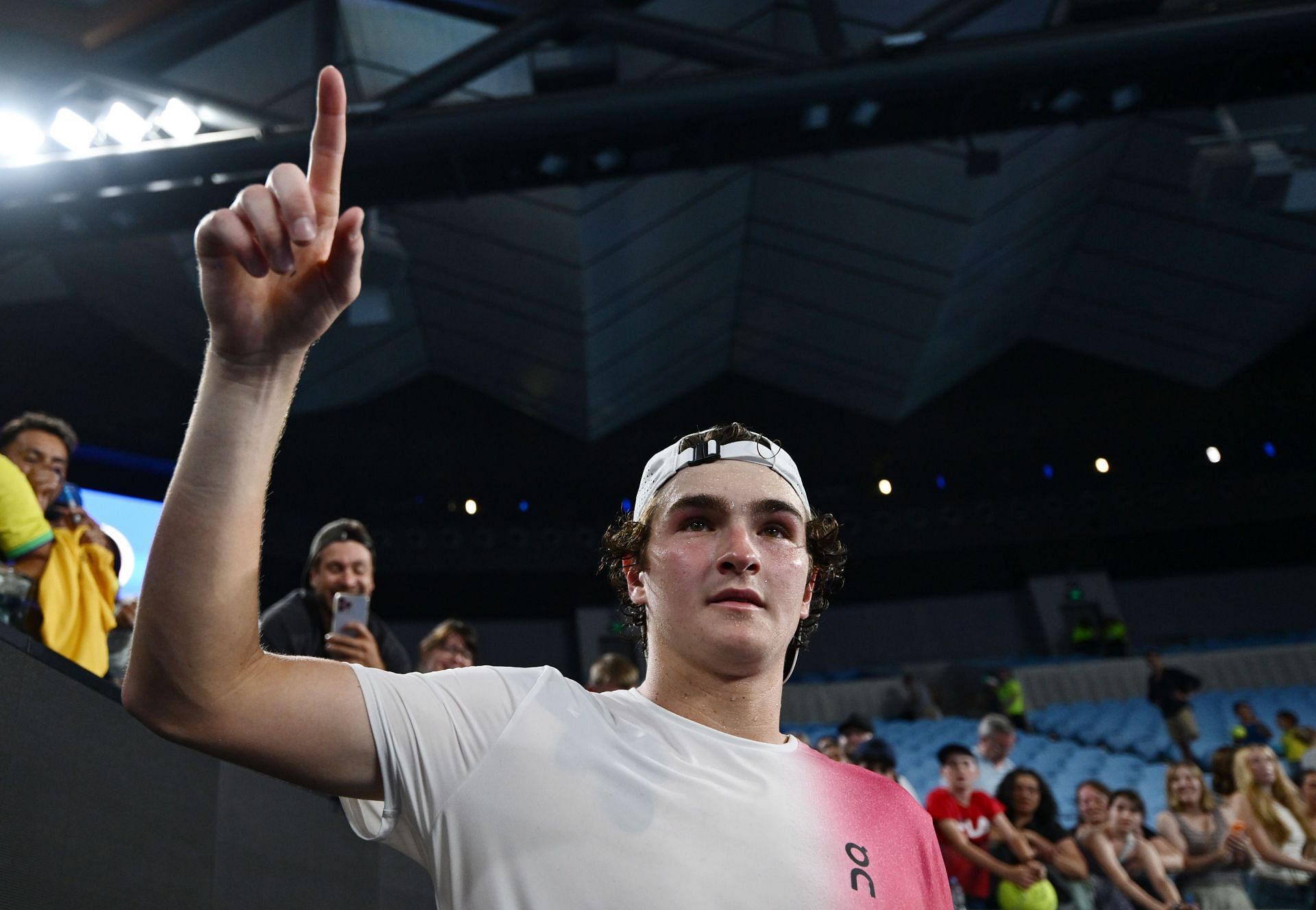 Joao Fonesca at the 2025 Australian Open - Day 3 - Source: Getty