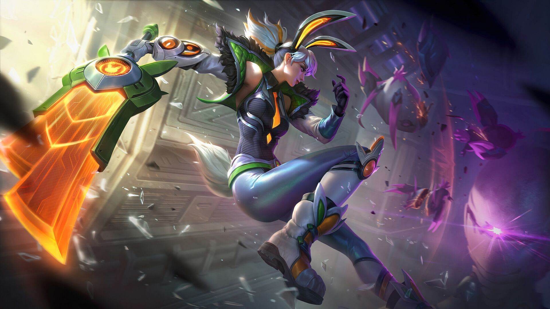 Battle Bunny Prime Riven in League of Legends (Image via Riot Games)