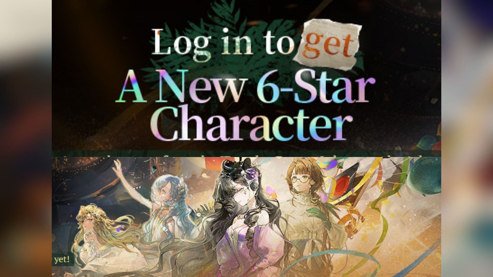 Mystery Box Festival Carnival event for a free 6-star character (Image via Bluepoch)