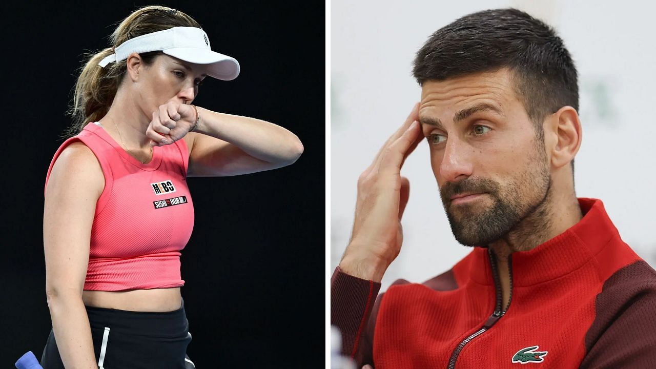 Novak Djokovic Danielle Collins