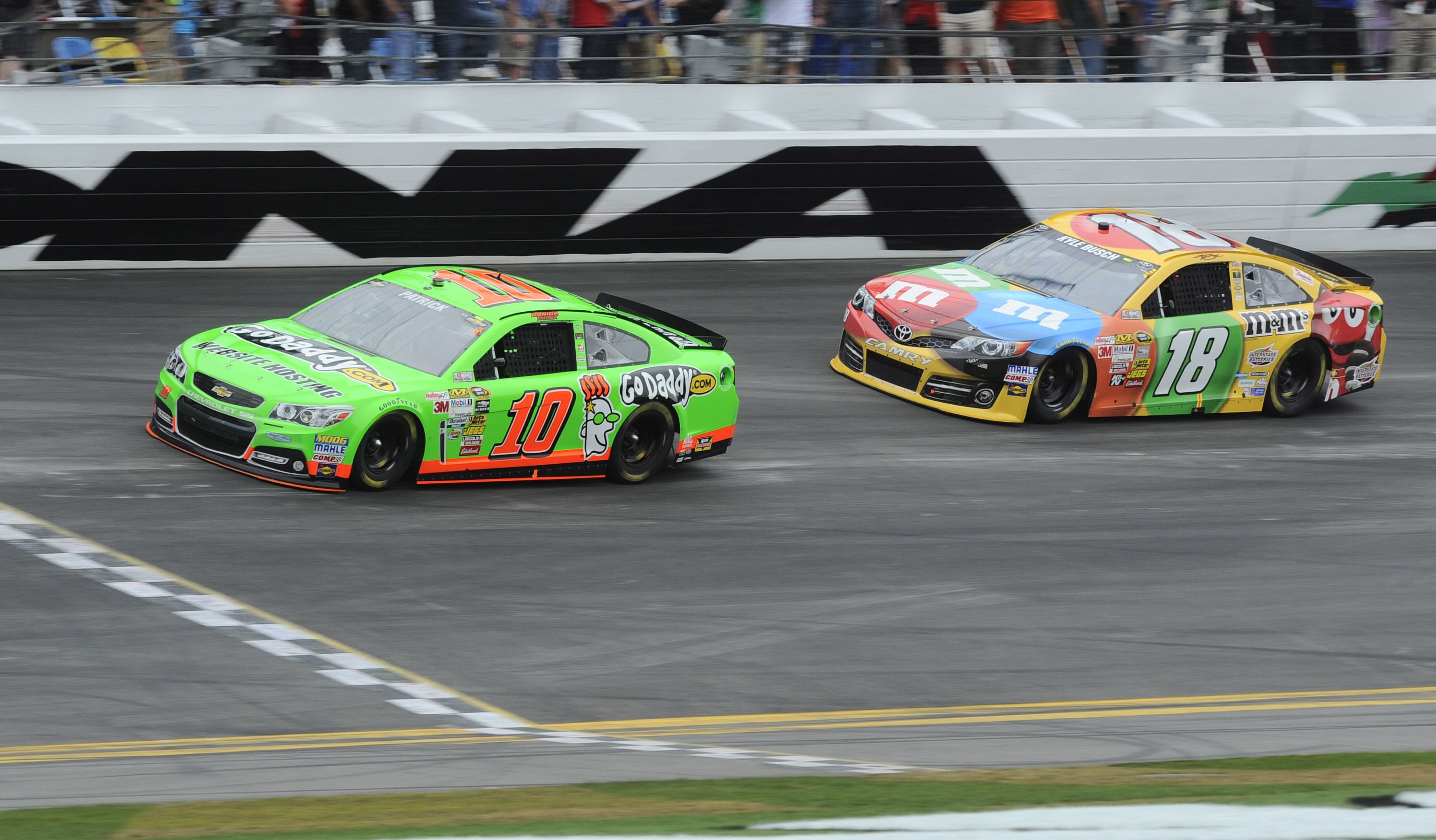 Danica Patrick started on pole in the 2013 Daytona 500 driving in the No. 10 car - Source: Imagn