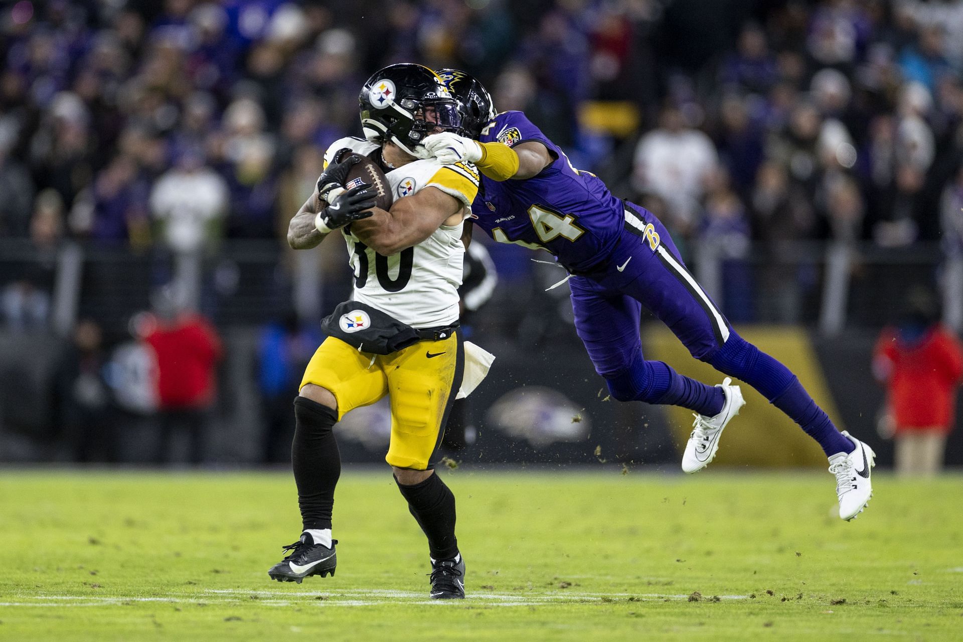 Jaylen Warren at Pittsburgh Steelers v Baltimore Ravens - Source: Getty