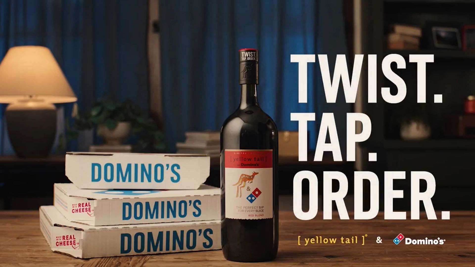 Domino&#039;s debuts NFC-enabled wine caps (Image via Domino&#039;s)