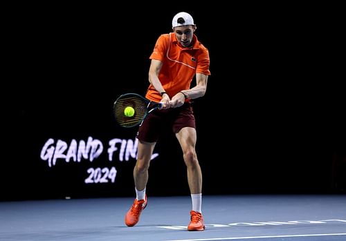 Thanasi Kokkinakis during the UTS Grand Final London 2024 - Source: Getty