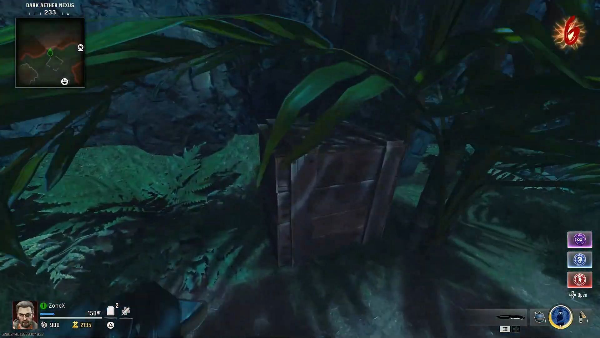 Location of the second crate (Image via Activision and youtube.com/@ZoneXbez)