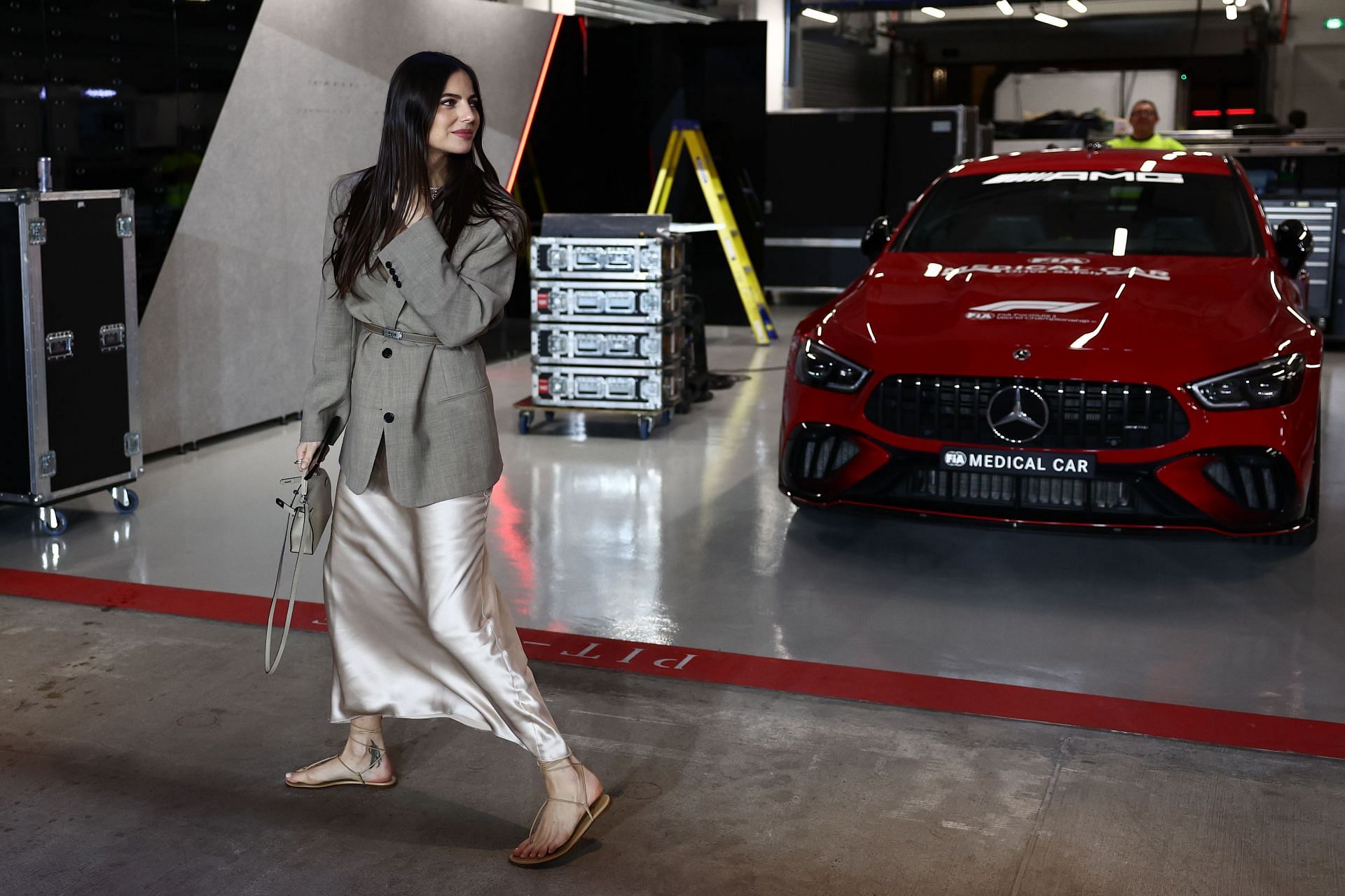 Kelly Piquet after the Formula 1 Grand Prix of Qatar at Lusail International Circuit in Lusail, Qatar on December 1, 2024. (Photo by Jakub Porzycki/NurPhoto via Getty Images) - Source: Getty