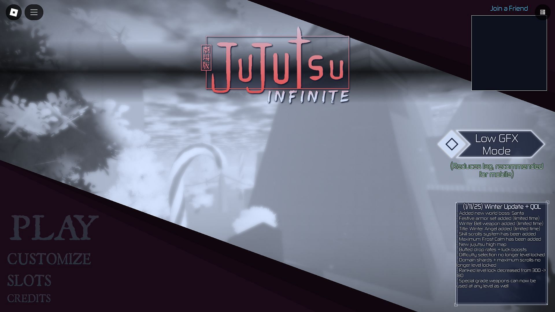 Roblox Jujutsu Infinite