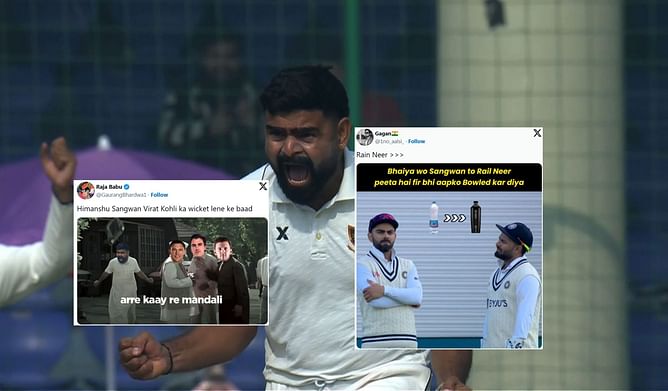"12 saal mai ek baar toh chalta hai" - Top 10 funny memes as Virat Kohli departs for 6 on Ranji Trophy comeback