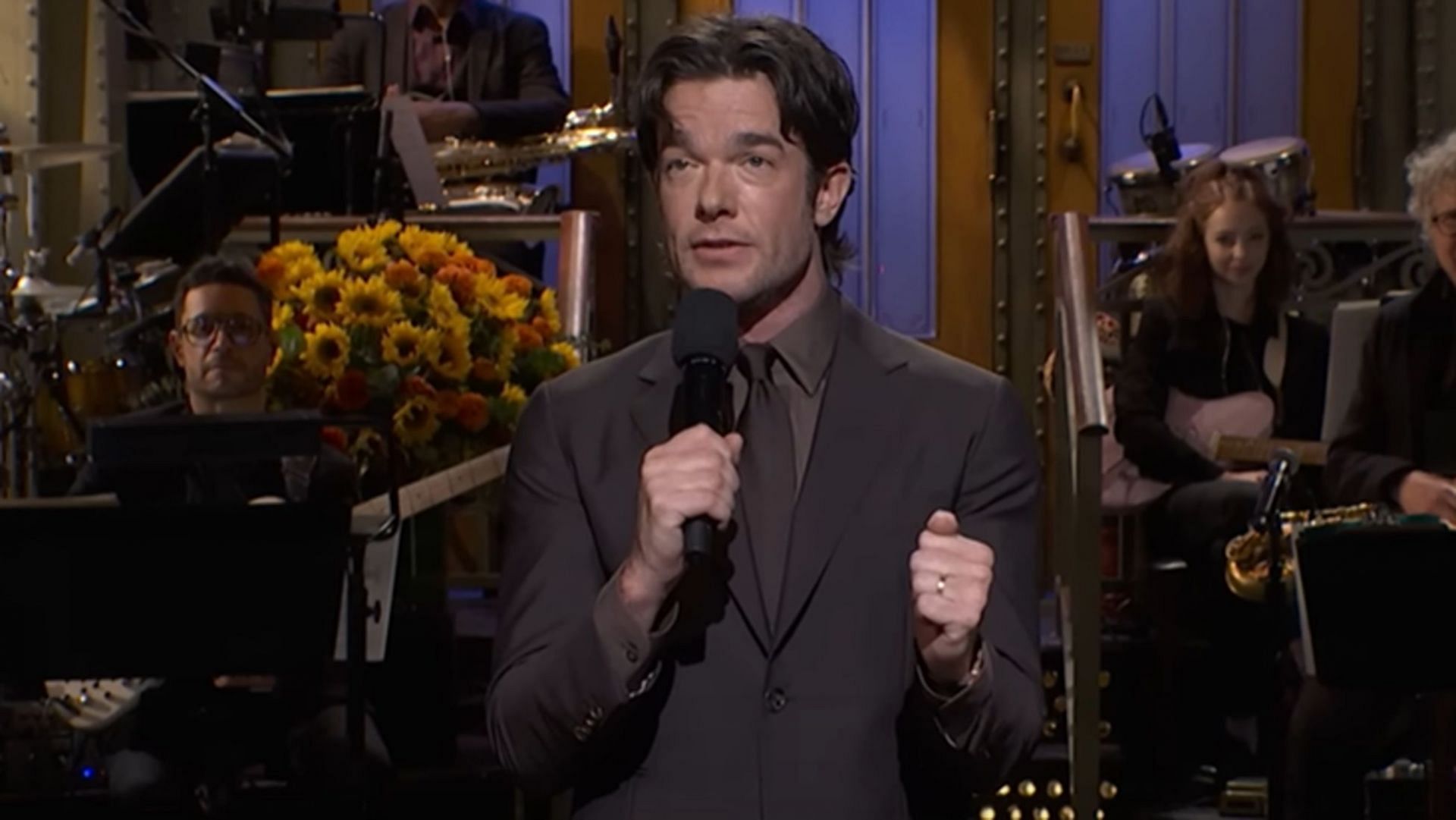  John Mulaney as the host (Image via youtube/@Saturday Night Live)