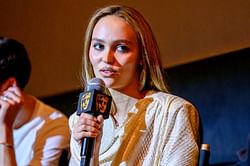 Lily-Rose Depp claims watching father Johnny Depp's Edward Scissorhands was a "difficult childhood memory" that left her traumatized