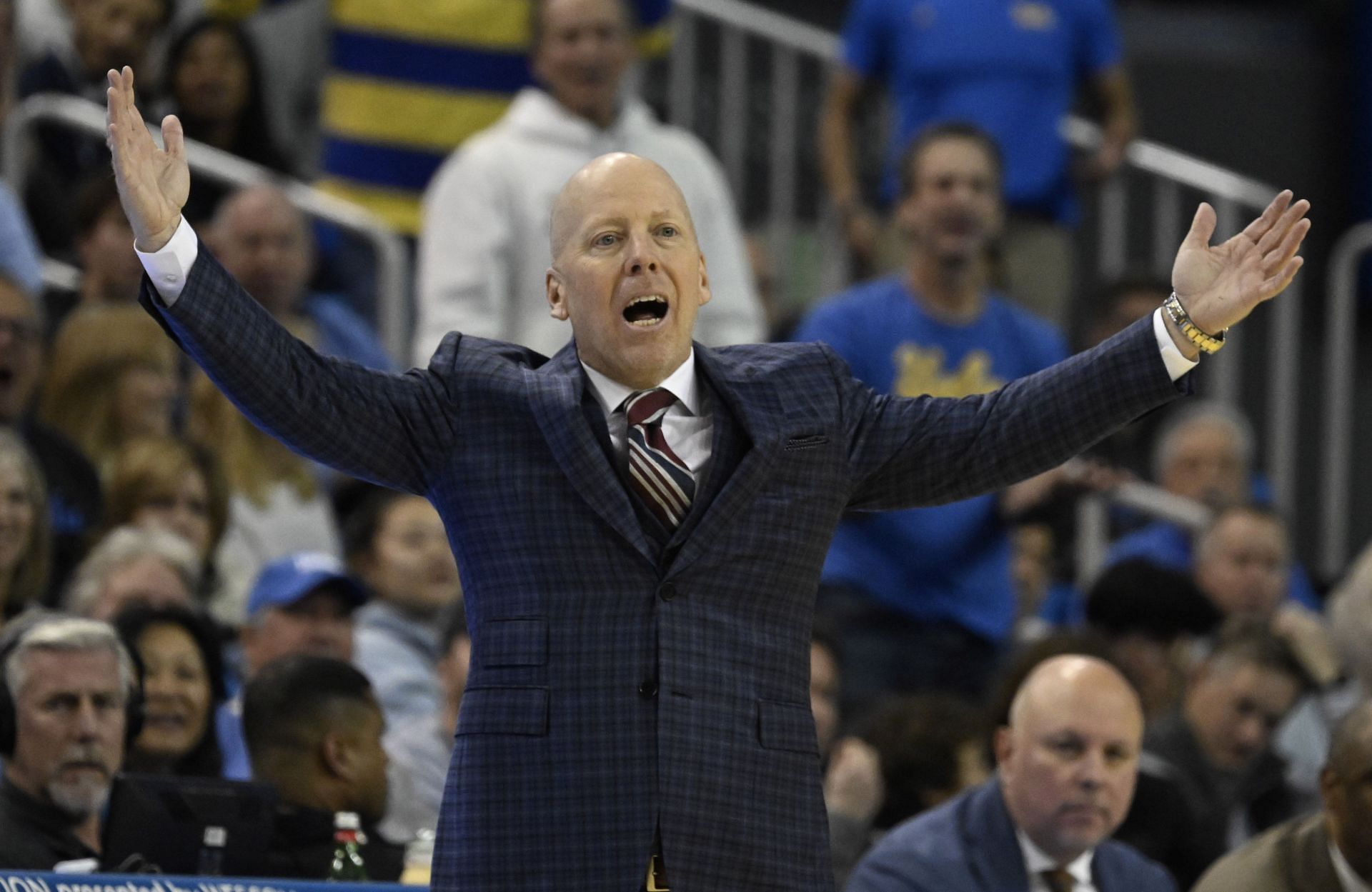 Michigan Wolverines defeated the UCLA Bruins 94-75 to win a NCAA mens basketball game. - Source: Getty