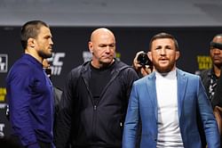 "I was kissing" - Merab Dvalishvili disputes "hate" narratives in lead up to UFC 311 clash against Umar Nurmagomedov, wants to bury the hatchet