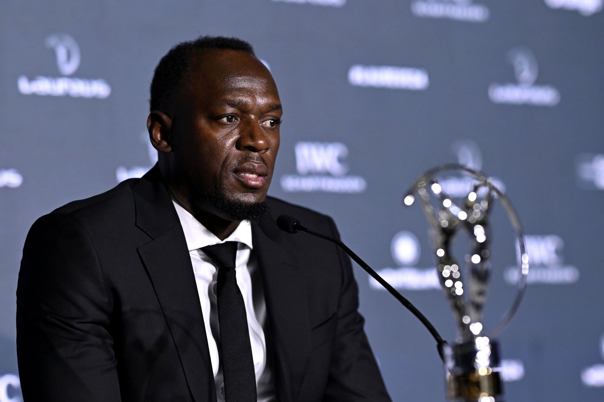 Usain Bolt at the Laureus World Sports Awards Madrid 2024 - (Source: Getty)