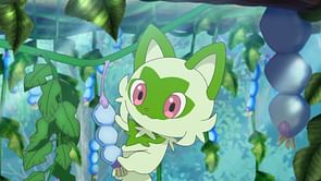 Is Sprigatito with Dual Destiny Background a Special Trade in Pokemon GO?