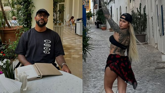 Michael Jordan's son Marcus Jordan shares 1-word reaction to IG model Nara Ford flexing $1,428.88 bag during girls night out