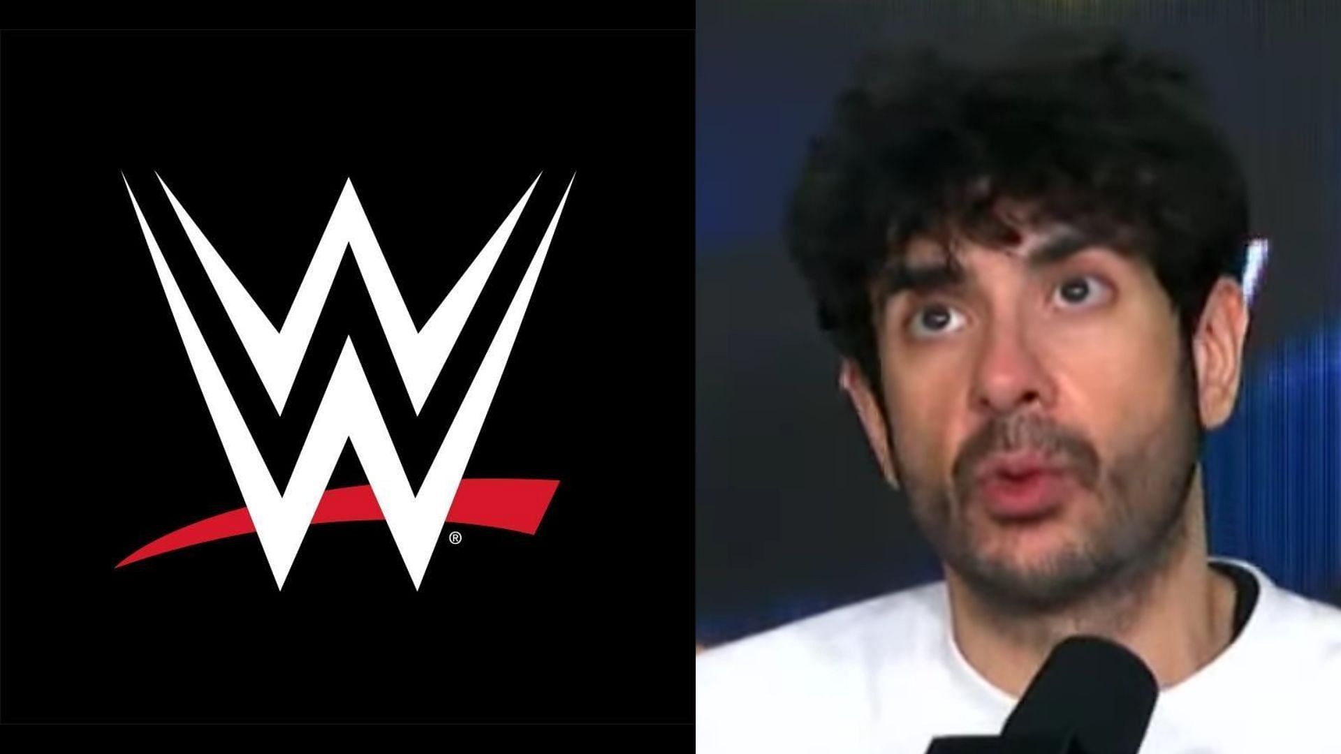 Tony Khan has made an announcement regarding a former AEW World Champion. (Image via WWE Facebook and AEW YT)