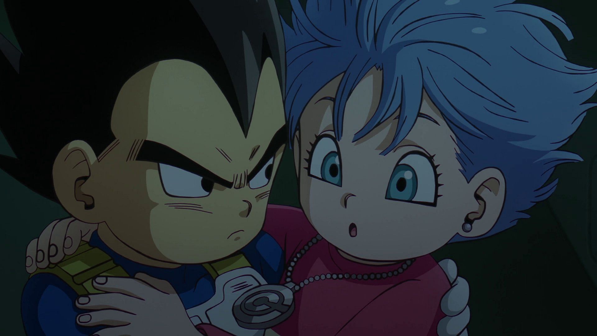 Vegeta and Bulma as seen in the most recent episode (Image via Toei Animation).