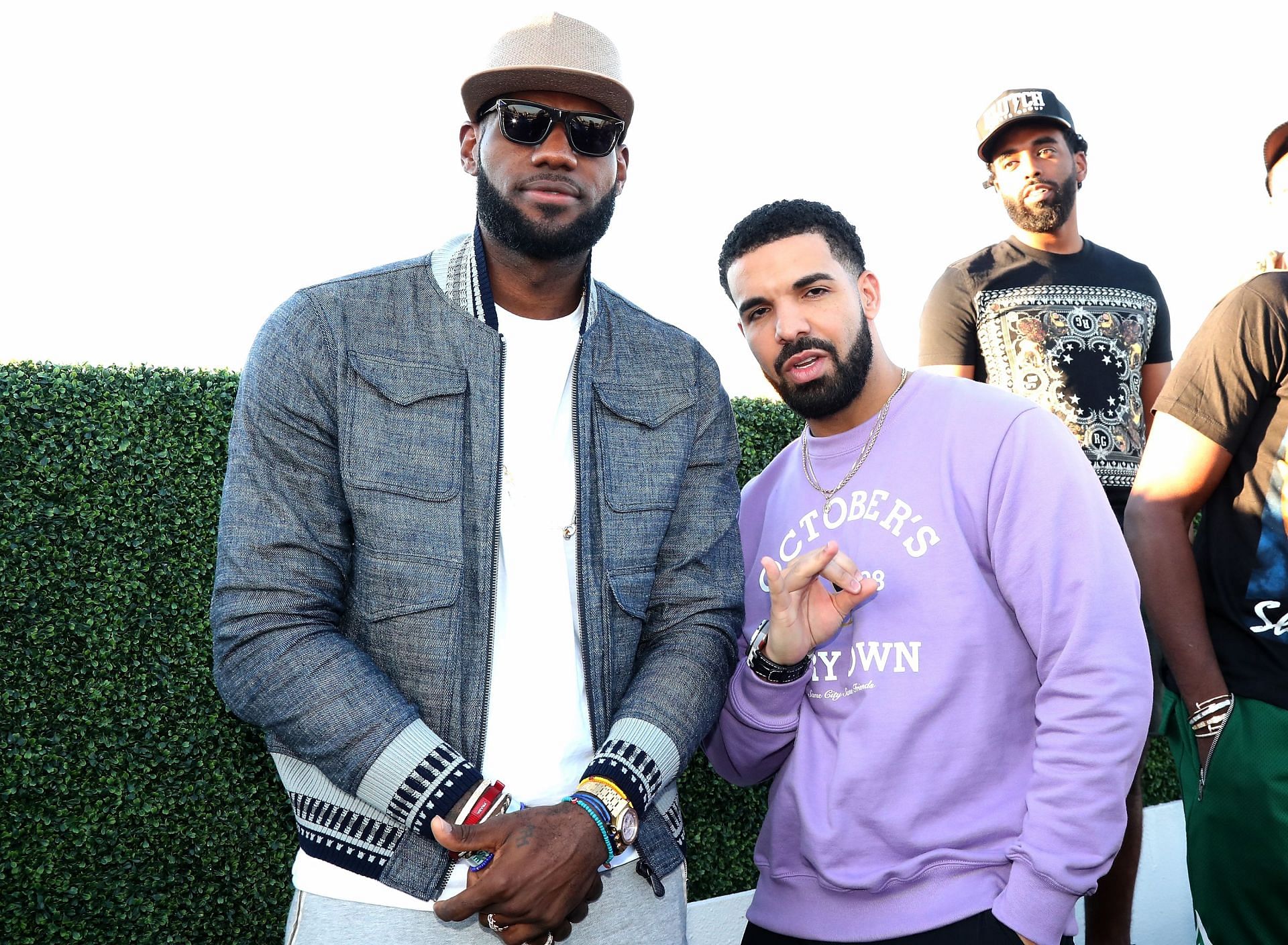 OVO Chubbs Partners With Remy Martin For Drake And Lebron James Pool Party In Toronto For Caribana 2017 - Source: Getty