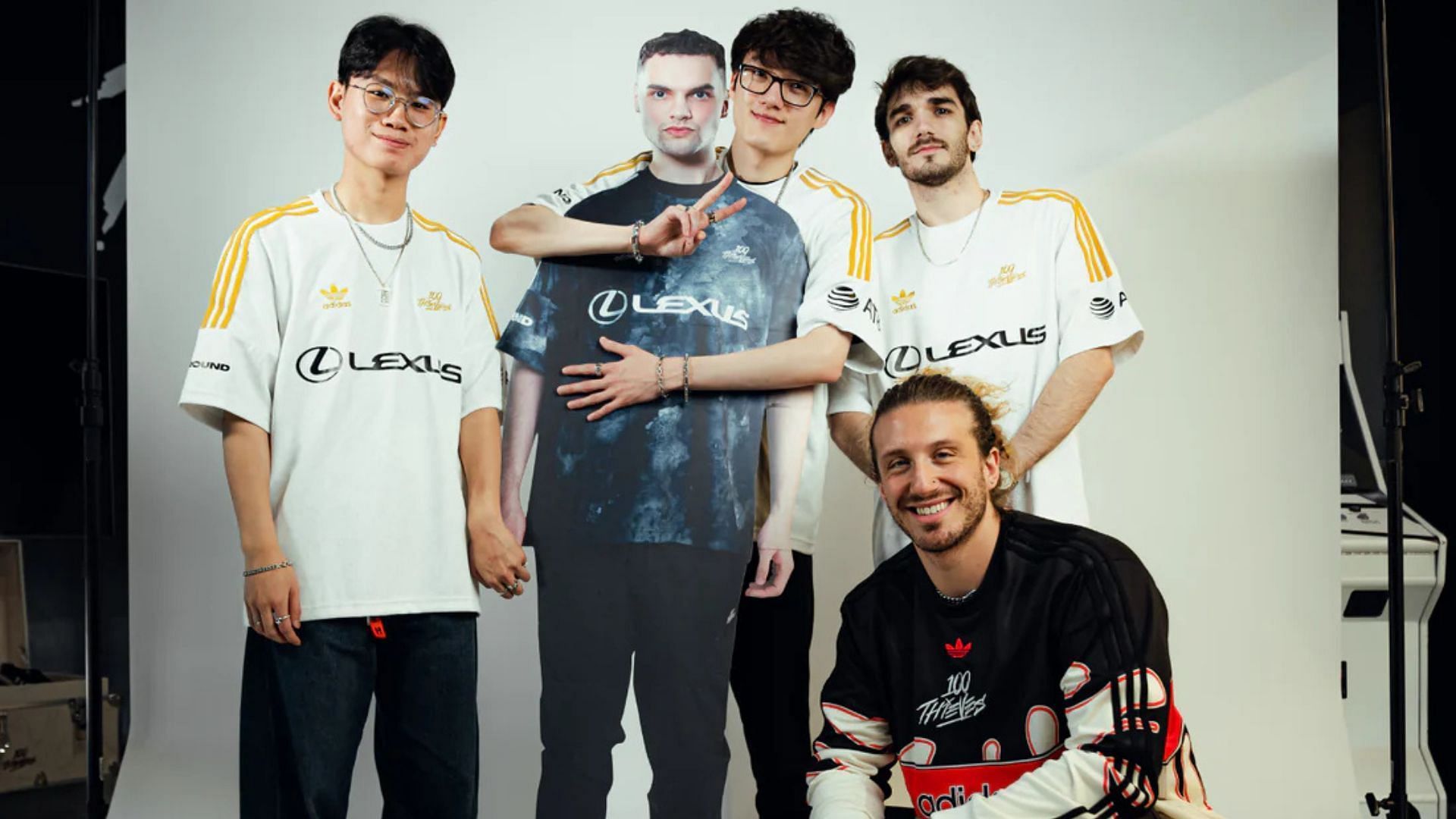 100 Thieves Apex Legends team (Image via 100 Thieves)