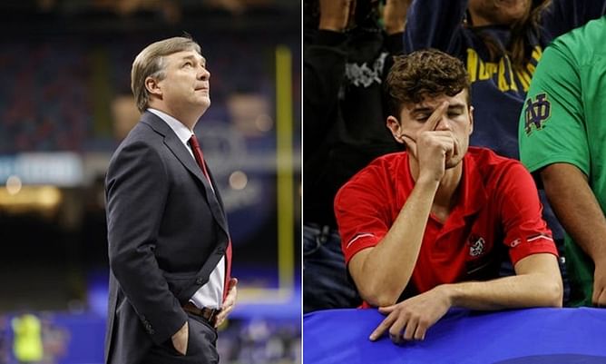 10 wild Georgia memes cracking up the internet after Marcus Freeman's Notre Dame takes down mighty Bulldogs