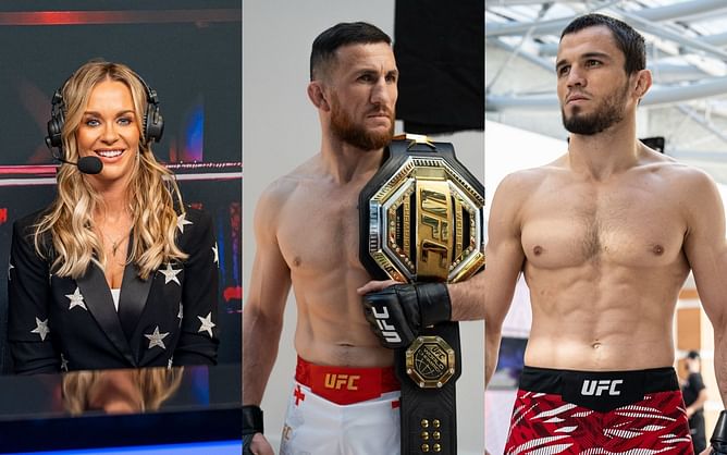 "Evil plot" - Laura Sanko shares eye-opening take on why Merab Dvalishvili feels "irritated" about fighting Umar Nurmagomedov