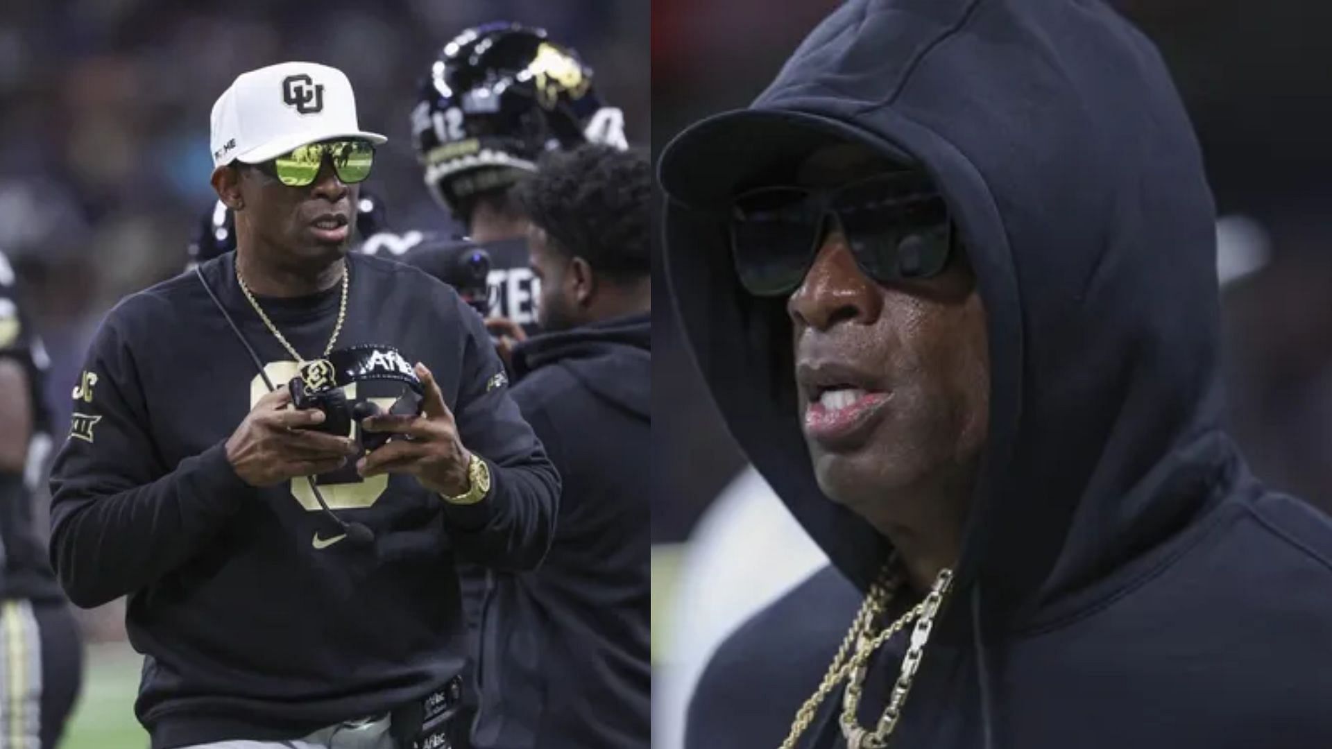 Colorado Buffaloes coach Deion Sanders