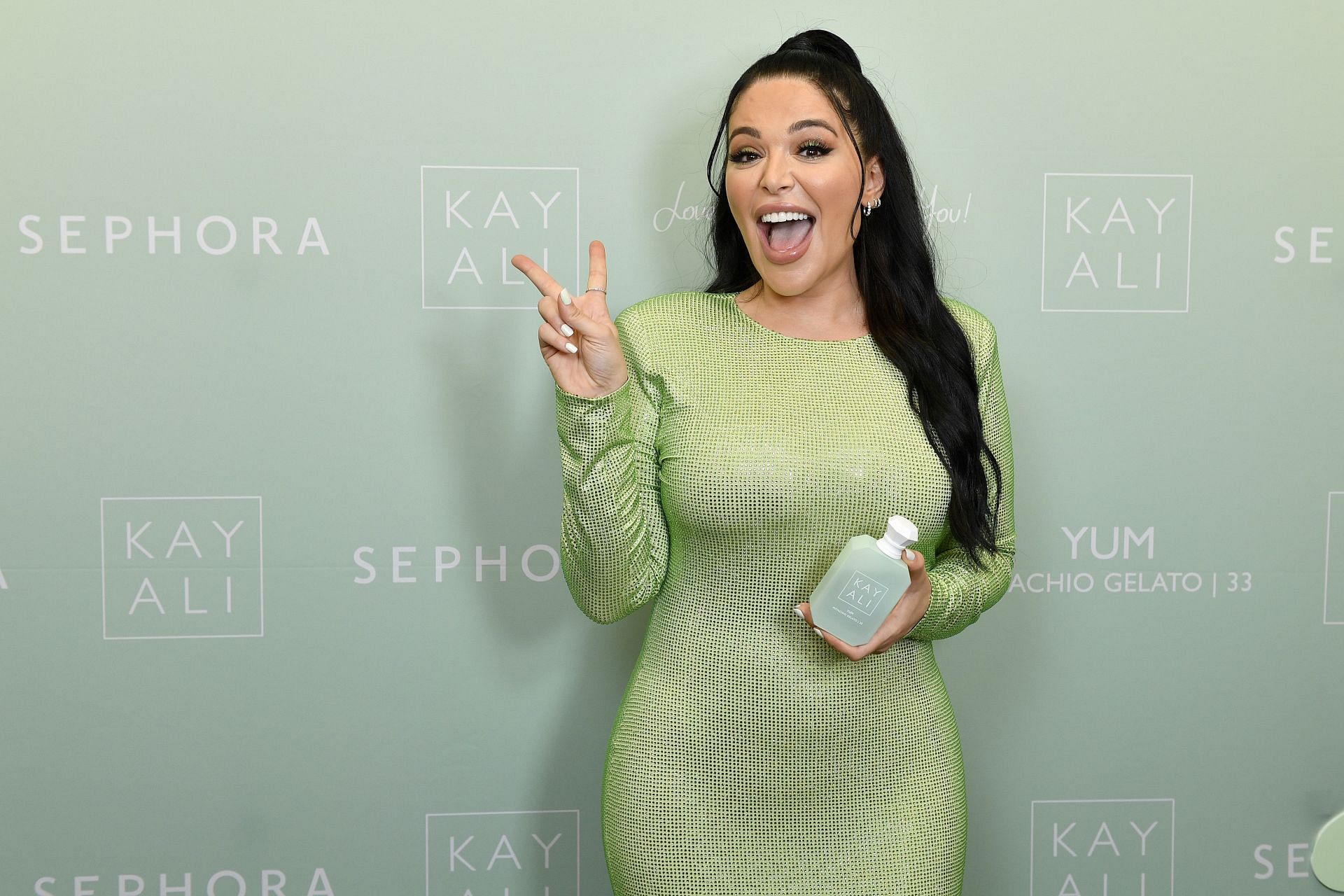 Mona Kattan Launches New KAYALI &#039;Yum Pistachio Gelato - 33&#039; Fragrance (Image via Getty)