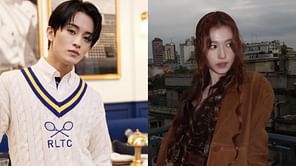 "3rd gen it girl and 3rd gen it boy" - Fans react as TWICE's Sana and NCT's Mark spotted at the Australia Open 2025